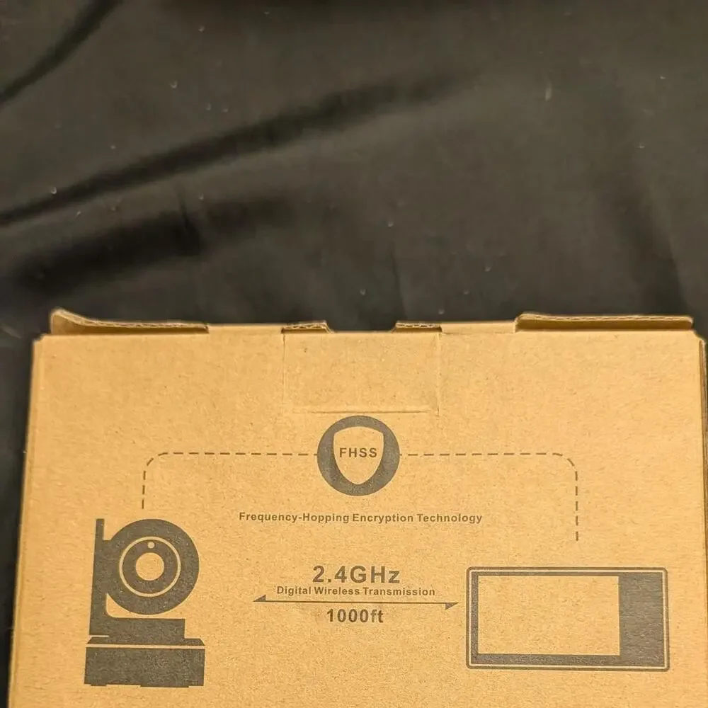 Babyganics 24ghz wireless video baby